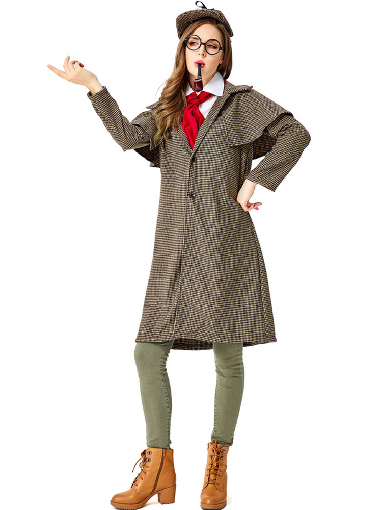 ホームズシャーロックロールプレイング子供用大人用ハロウィンコ - Ethnic Clothing & Online Fashion Store Khaadi Uk のレビューと価格