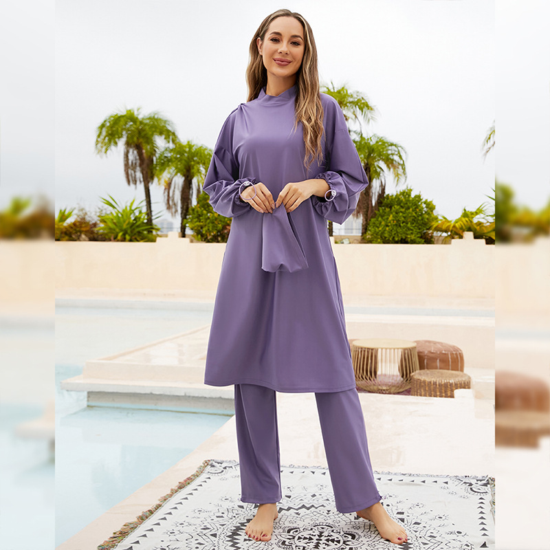 アバヤ サマー ムスリム水着 ヒジャブ 女性用 アラブ ムス - Abaya Modest Wear のレビューと価格