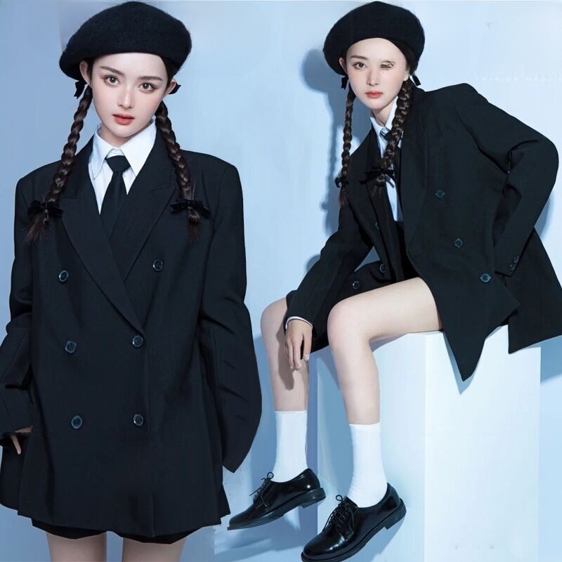 新しいポートレート写真 レディーススーツ カレッジスタイル  - Ethnic Fashion Studio のレビューと価格