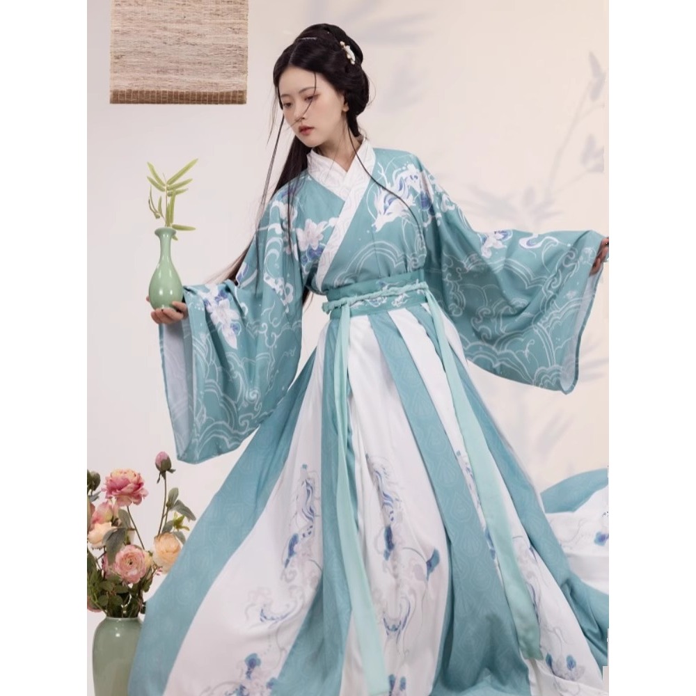 伝統的な中国服韓服女性妖精ドレスコスプレ衣装エスニックスタイ - Ethnic Fashion Show のレビューと価格