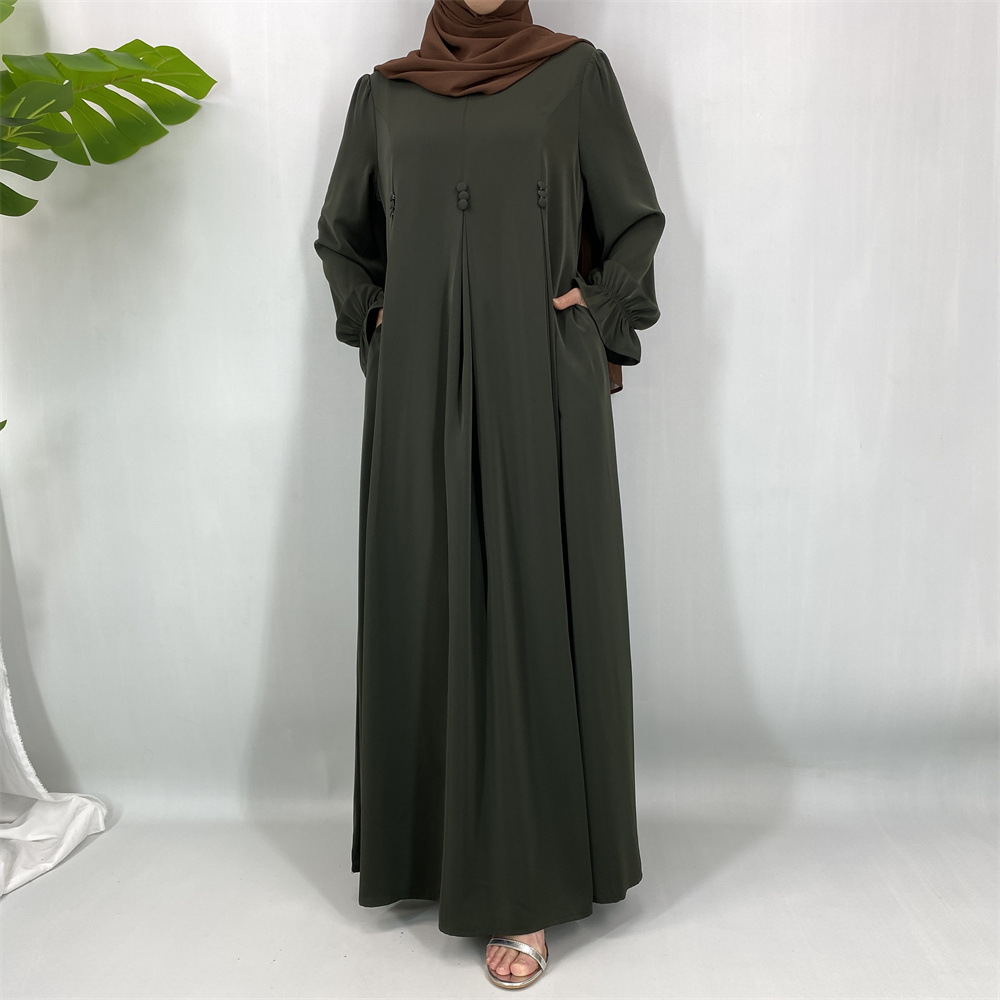 ムスリム女性用アバヤ ドバイ イード ジャラビーヤ ロングド - Abaya Modest Wear のレビューと価格