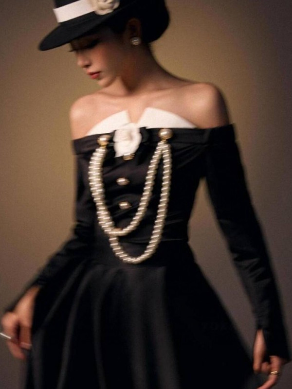 ブラックヘップバーンヴィンテージウェディングドレス写真撮影ス - Ethnic Fashion Studio のレビューと価格