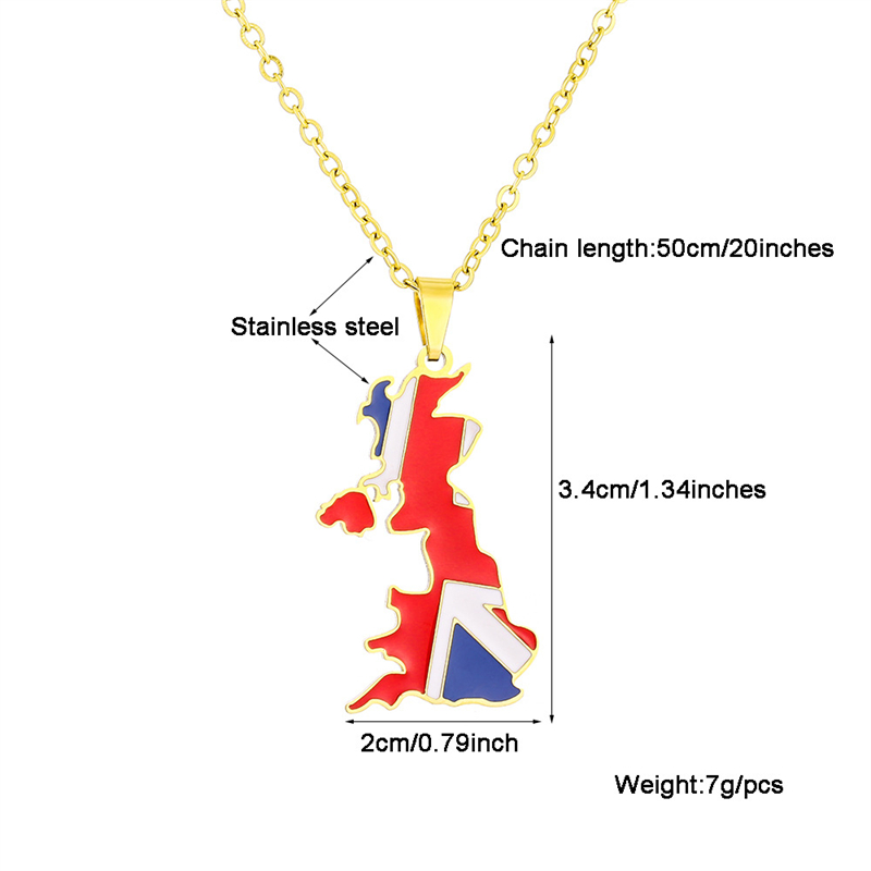 エナメルドロップオイルペンダントネックレス,イギリス,イギリ - Ethnic Fashion Uk のレビューと価格